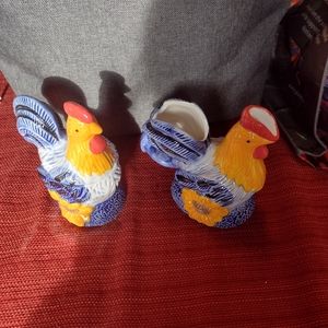Brand new the Provencal Collection rooster sugar and creamer